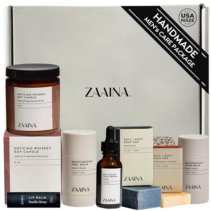 ZAAINA Men’s Self Care Package, Relaxation Spa Gift Set - Image 9