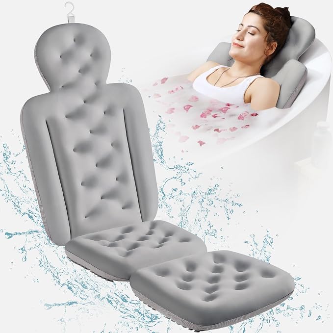 Full Body Bath Pillow for Bathtub, Thick Bathtub Cushion - Image 7