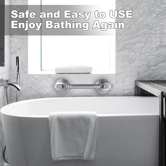 Heavy Duty Suction Shower Grab Bar - Image 2