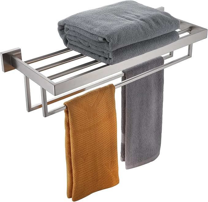 KOKOSIRI Towel Rack 24'' Bathroom Towel Shelves by KOKOSIRI