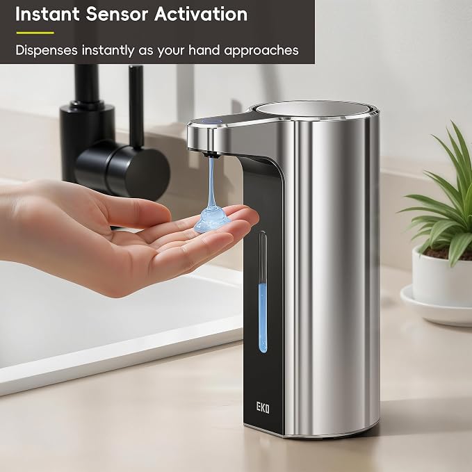 EKO Aroma Pro 13.5 fl oz Touchless Automatic Liquid Soap Dispenser, - Image 6