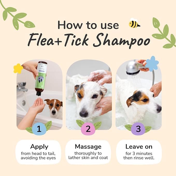 kin+kind Flea and Tick Shampoo for Dogs Vet Formulated - Image 6