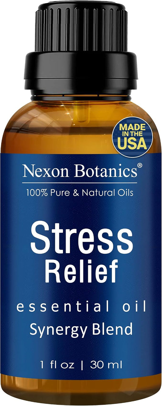Stress Relief Essential Oil Blend 30 ml by NexonBotanics