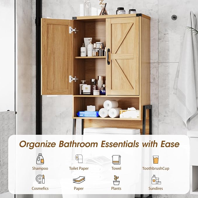 Over The Toilet Storage Cabinet - Image 5