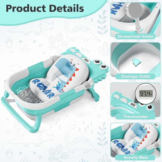 Collapsible Baby Bathtub for Newborn - Image 2