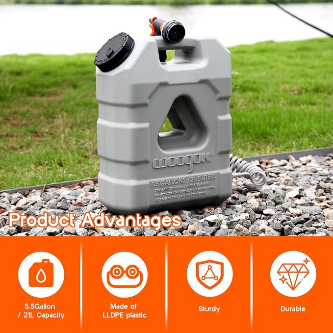 5.5Gallon/ 21L Portable Water Containers - Image 3