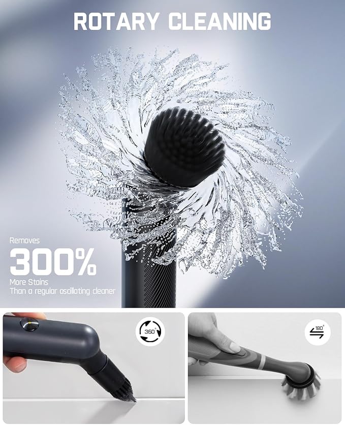 Fanttik G9 Nano Cordless Spin Scrubber - Image 3