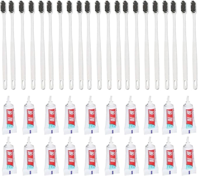 Travel Toothbrush 20 Pieces Brushing Tool - Image 9