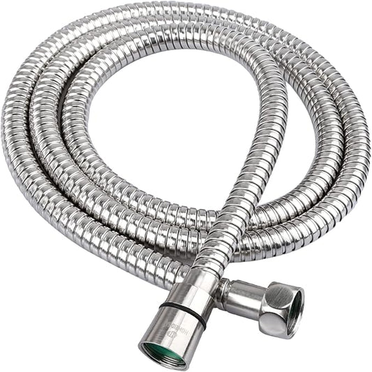 HOMEIDEAS 60 inches Shower Hose, 5 feet Long 304 Stainless Steel Handheld by HOMEIDEAS