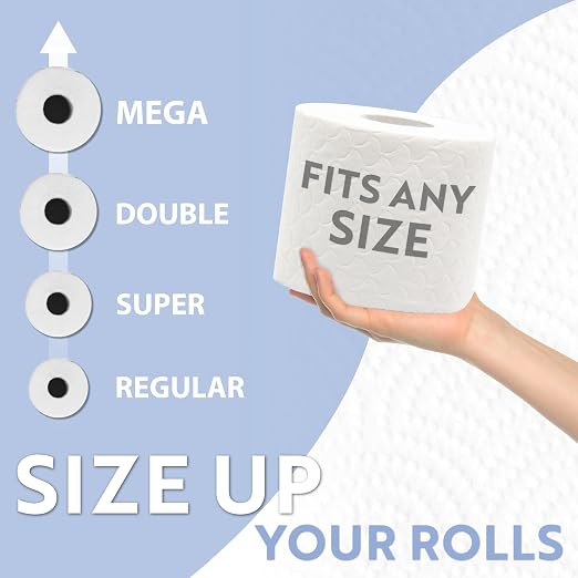 BROOKSTONE, Trending Black Toilet Paper Holder, Freestanding Bathroom Tissue - Image 4
