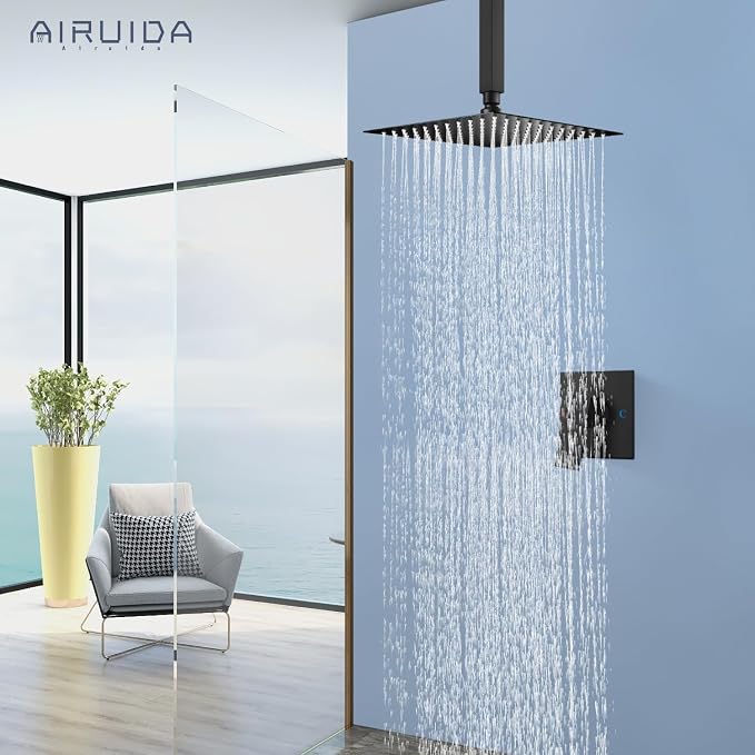 Airuida Shower Faucet Set and Handle Set Single Function Shower Trim Kit - Image 3