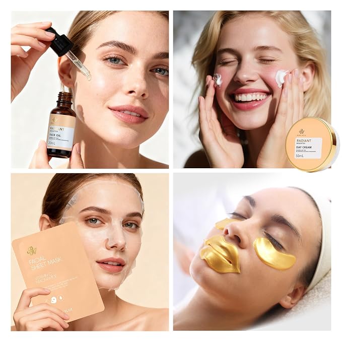 Orange 23 Pcs Facial Skin Care Set - Image 2