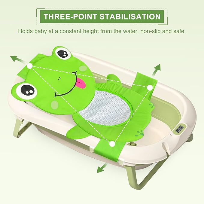 Baby Bath Seat Support Net, Quick Drying, Adjustable, Comfortable, Infant - Image 8
