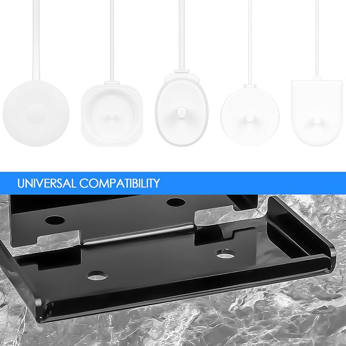 2Pack Electric Toothbrush Holder Wall Mounted, Electric Toothbrush Cord - Image 4
