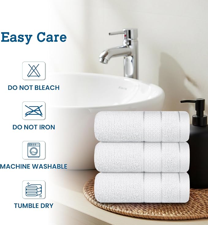 Casa Lino Face Towels & Body Wash Cloths - Image 6