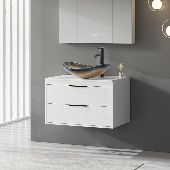 eclife 30" Floating Bathroom Vanities by eclife