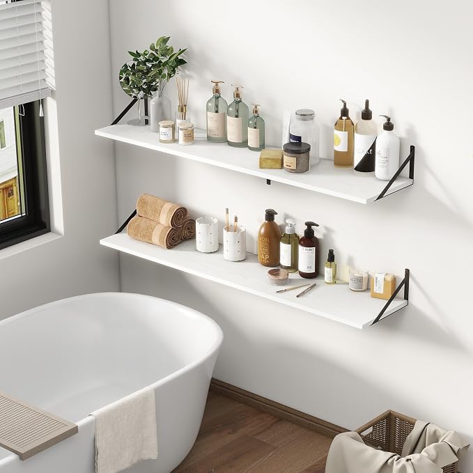 Fun Memories Deep Floating Shelves, 55W x 12D Floating Shelves - Image 6
