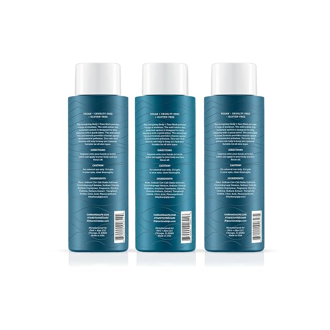 Oars + Alps Body Wash for Men, Mens Body Wash - Image 2