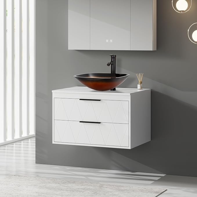 eclife 30" Floating Bathroom Vanities by eclife