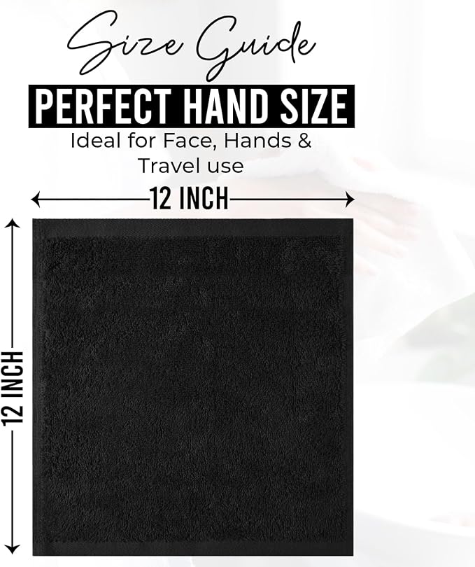 DAN RIVER 24 Pack Wash Cloths for Showering - Image 2