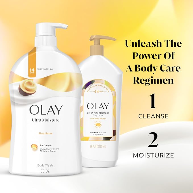 Olay Body Wash for Women, Ultra Moisture, 24hr Moisturizing, Hydrating & - Image 8