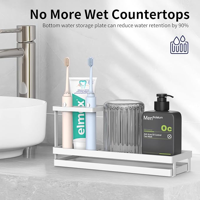 Toothbrush Holders for Bathrooms, Tooth Brushing Holder Electric Toothbrush and - Image 2