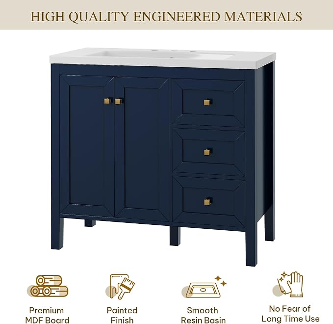 DWVO 36 Inch Bathroom Vanity - Image 6