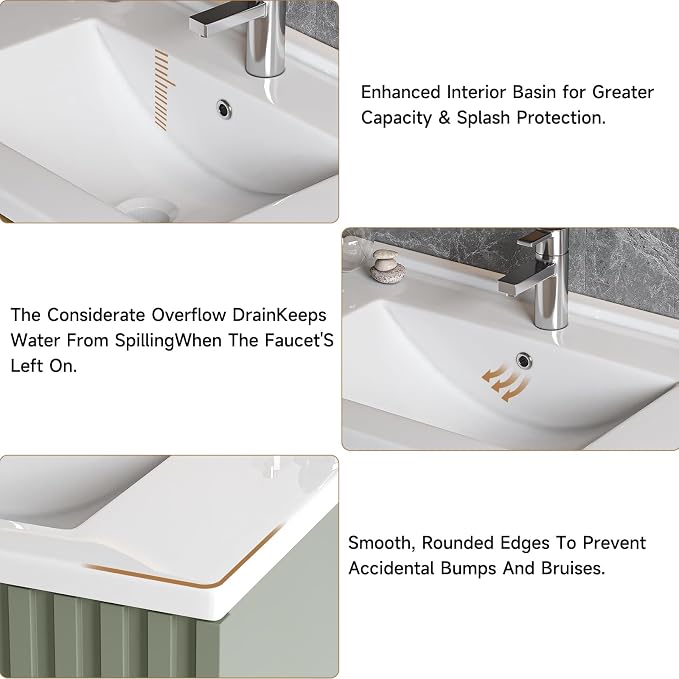 ONBRILL 36 Inch Bathroom Vanity - Image 6