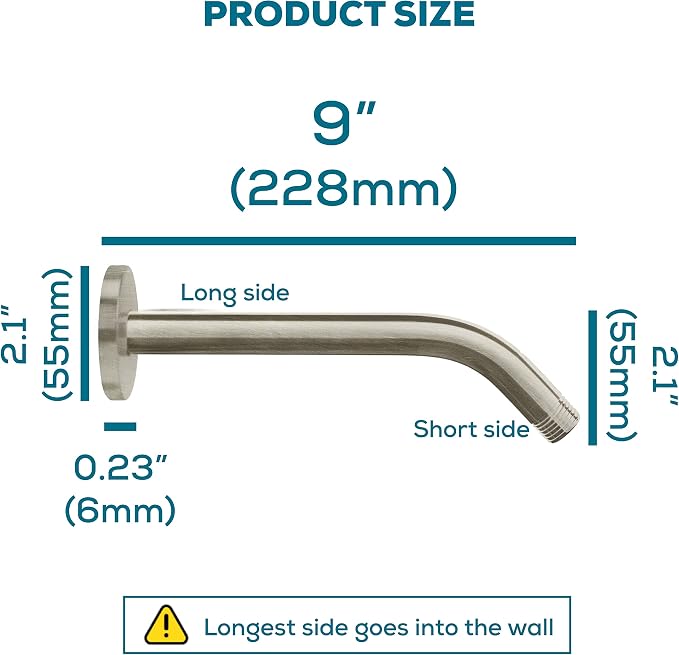 SparkPod 9 Inch Shower Arm - Image 2