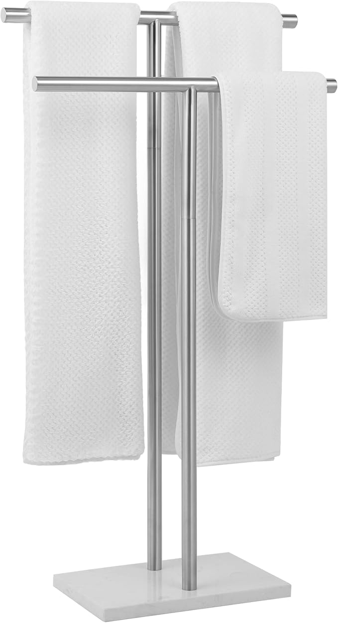 Free Standing Towel Rack for Bathroom by WISATO