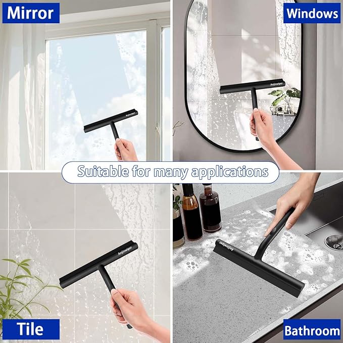 All-Purpose Shower Squeegee for Glass Doors, Shower Door Squeegee - Image 5