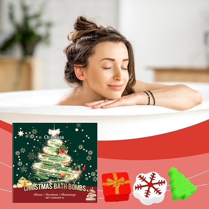 Christmas Bath Bombs Set - Image 3