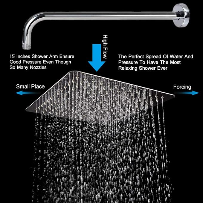 NearMoon Square Rain Shower Head - Image 5