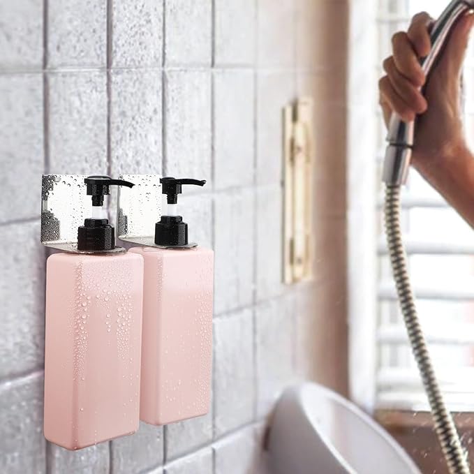 Segbeauty Stainless Soap Bottle Dispenser, 3 Pack Dia 1.1in 2.8cm Drill-Free - Image 2