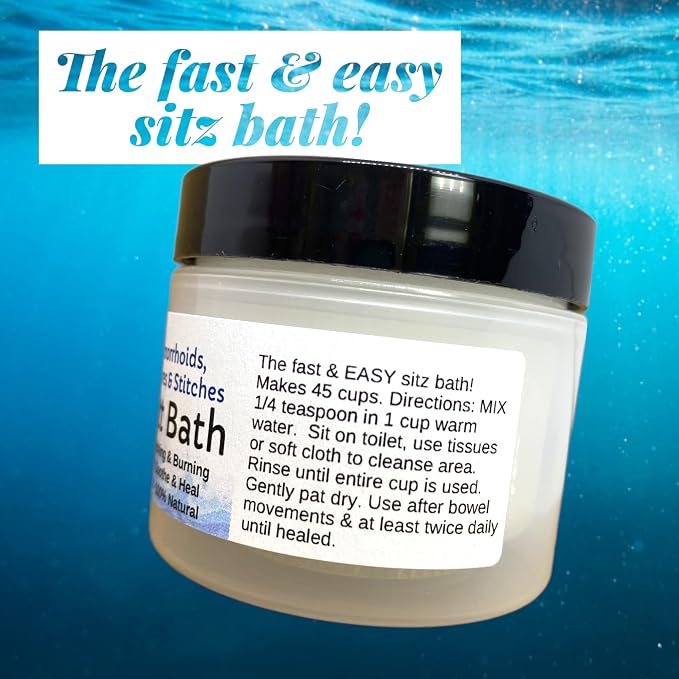 Urban ReLeaf Butt Bath ! Hemorrhoids, Fissures & Stitches. Helps itching & - Image 3