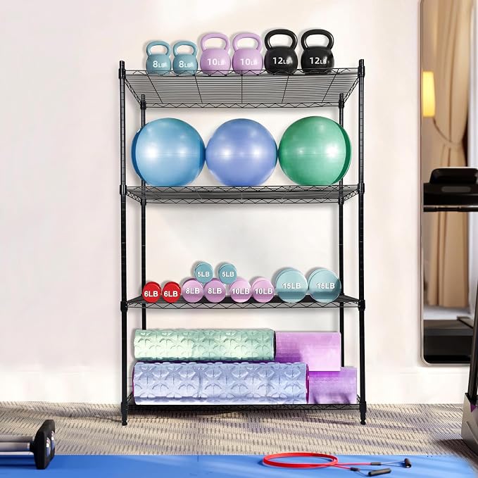 Whitmor 4 Tier Storage Shelving, Heavy Duty - Image 2