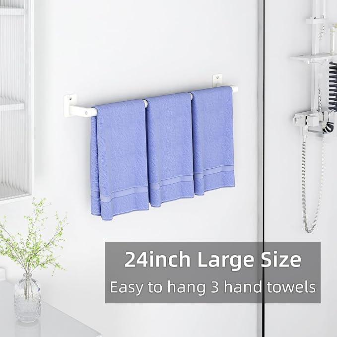 Bathroom Towel Bar, 24 Inch Towel Racks - Image 5