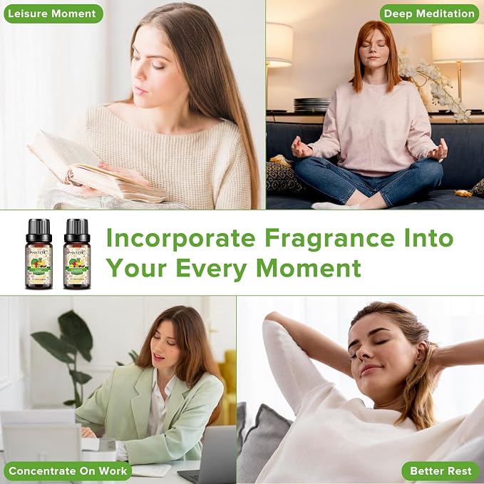 PHATOIL Coconut & Vanilla Fragrance Oils Set, - Image 4