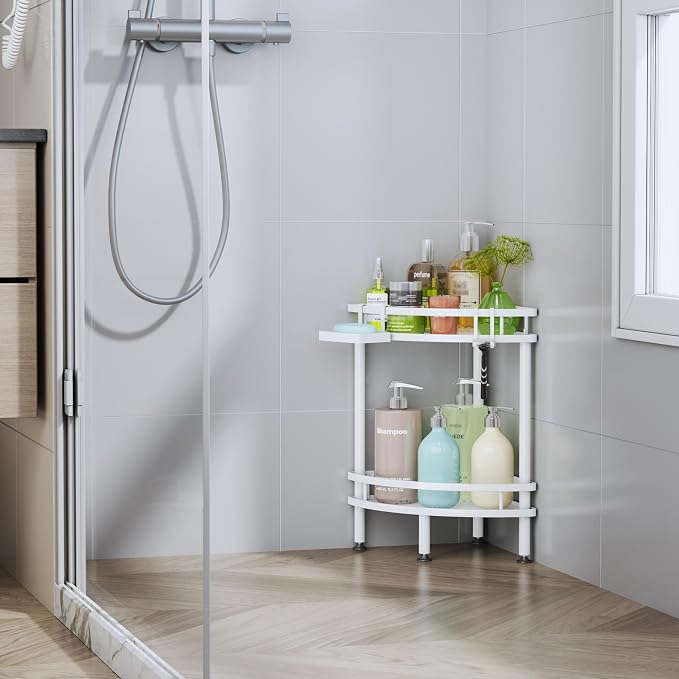 HapiRm Standing Corner Shower Caddy - Image 7