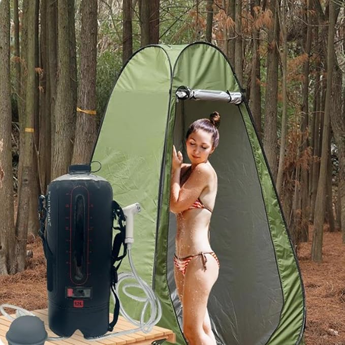 Portable Solar Shower 12 L – Waterproof Shower Bag - Image 2