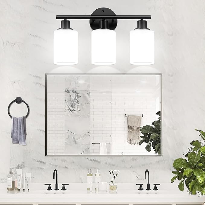 3-Light Bathroom Light Fixtures, Bathroom Wall Lamp - Image 5