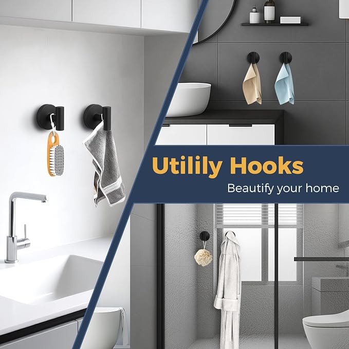 Heavy Duty Suction Cup Hooks for Glass Window, Removable Shower Hooks for - Image 6