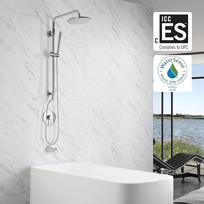 sumerain Retrofit Rain Shower Heads System - Image 2