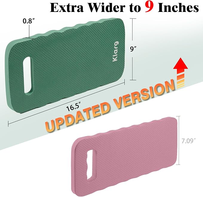 New Upgrade Garden Kneeling Pad 3 PCS, Extra Wider to 9 Inches, Thick Foam - Image 3