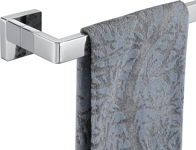 JQK Polished Towel Bar, Rounded Edges 14.41 Inch Towel Rack, 304 Stainless by Homeimprovement