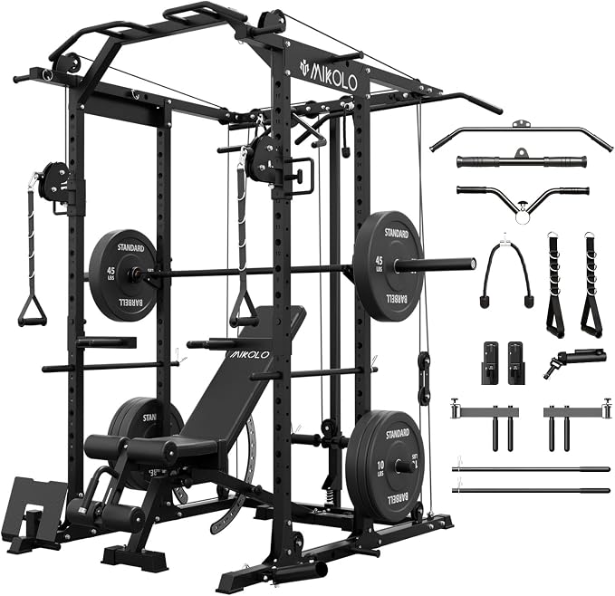 Mikolo Power Cage, Power Rack by MADETOBUILDWITHYOU