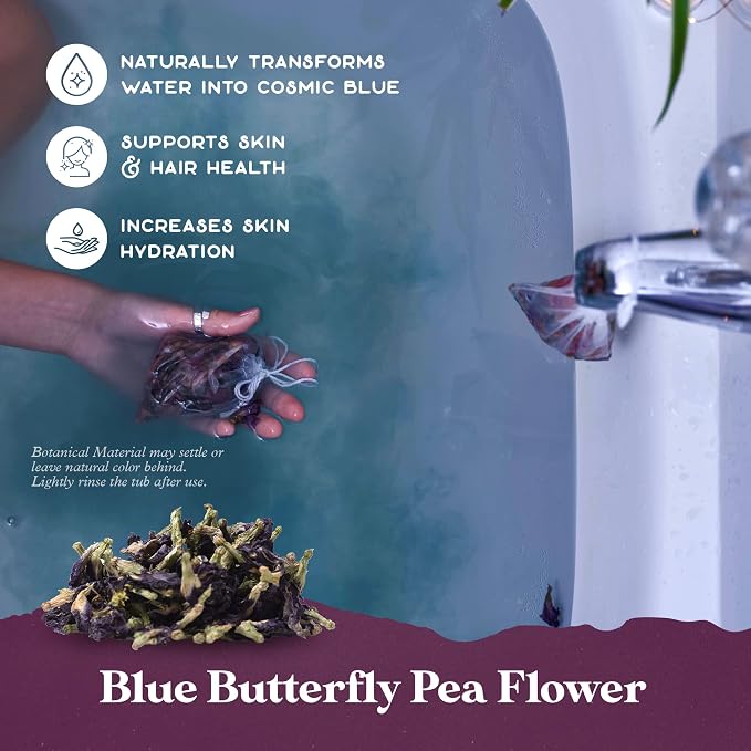 Lunar Blend Bath Tea by Purple Canyon | 3 Relaxing Bath Soaks - Image 4