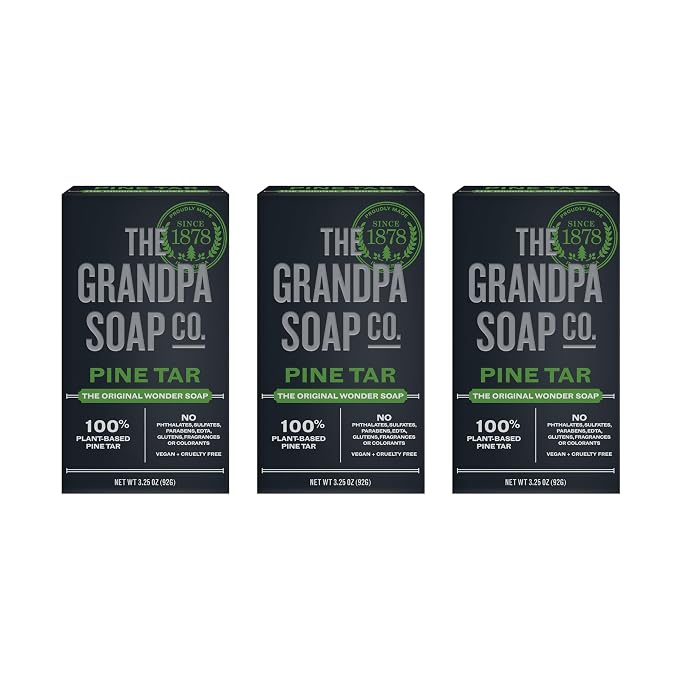 The Grandpa Soap Company Pine Tar Bar Soap by TheGrandpaSoapCompany