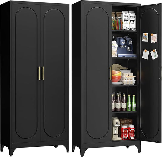 75" Tall Pantry Storage Cabinet, Tall Kitchen Pantry Storage Cabinet by For30YearsWehavespecializedinsteelfurniture