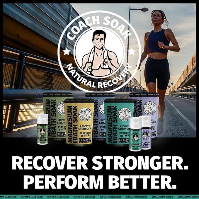 Coach Soak Epsom Salt Alternative Bath Soak & Cream - Image 7